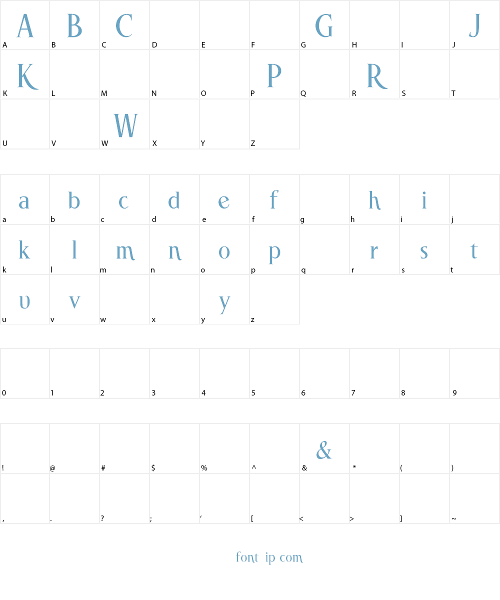 Christopher Robin Font Character